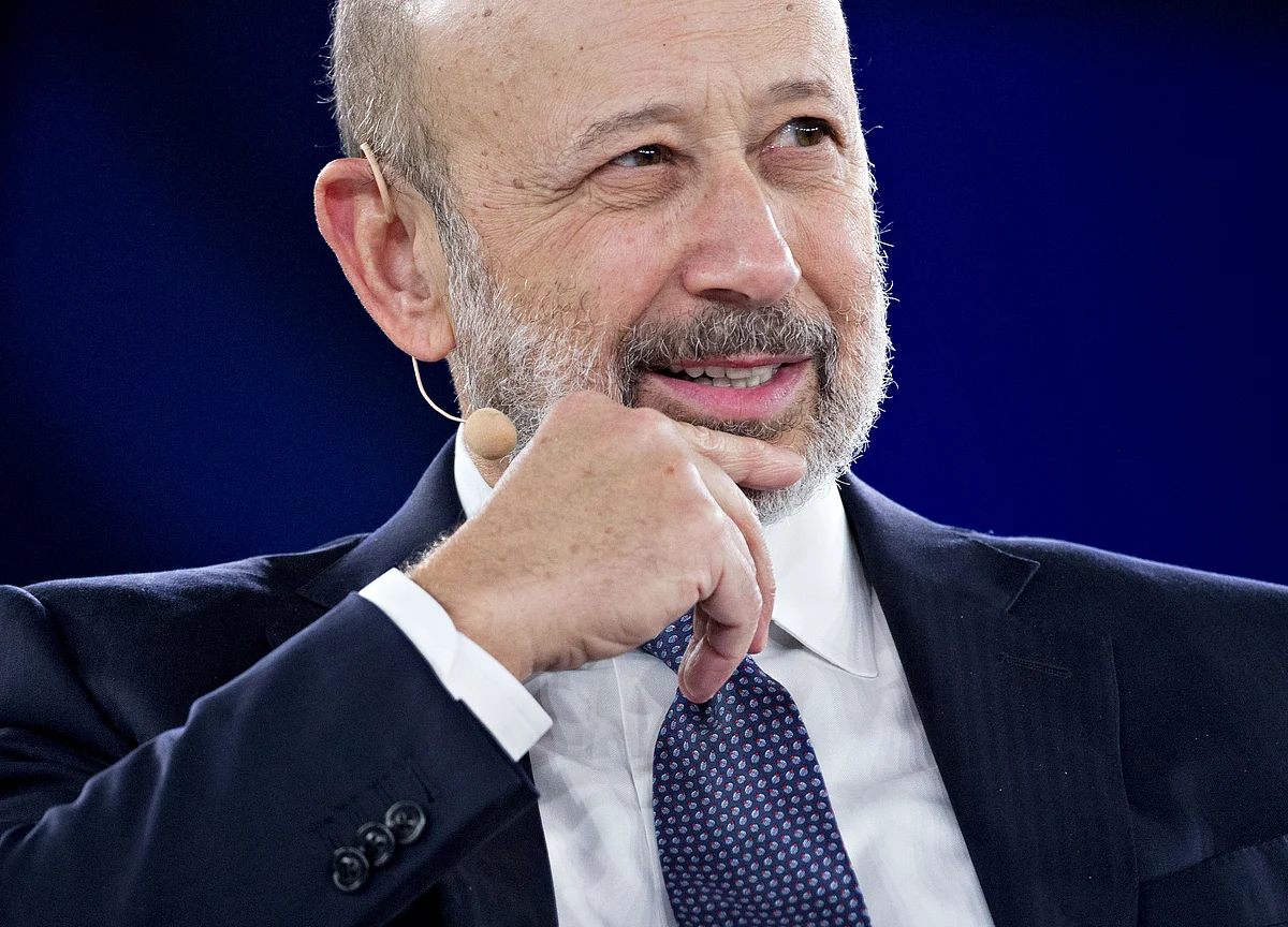 Blankfein Says Report of His Departure Didn't Come From Him