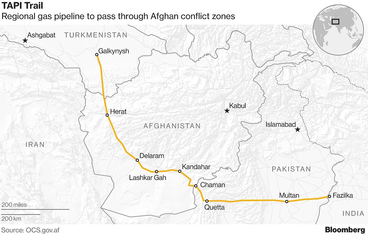 A $7.5 Billion Pipeline Has Surprise Patrons: Taliban Militants