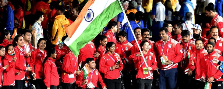 India At Cwg India At Commonwealth Games 2018 In Pictures