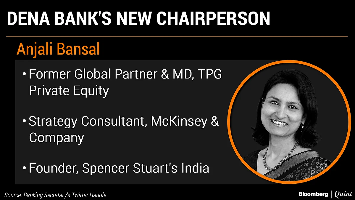 New Chairpersons Appointed For Dena Bank, Punjab & Sind Bank, Central Bank Of India