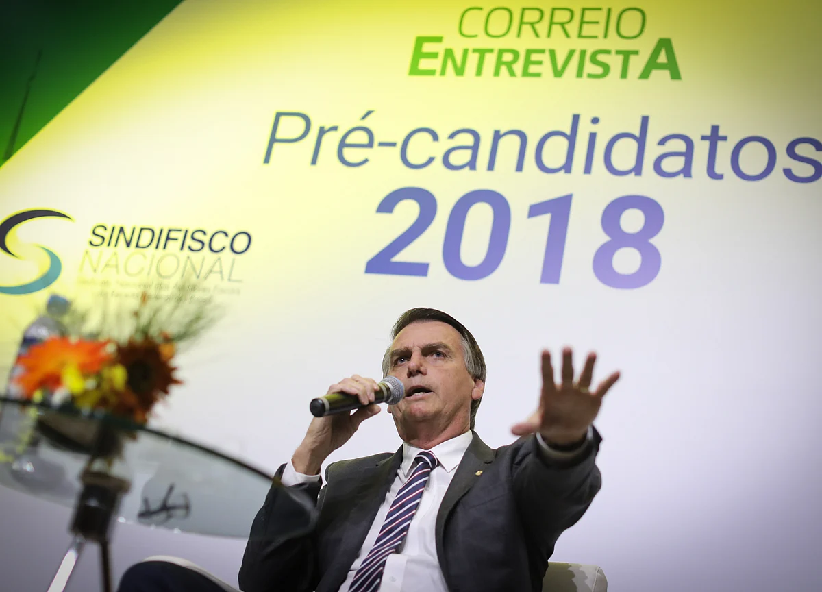 Far-Right Jair Bolsonaro Edges Ahead in Brazil Opinion Poll
