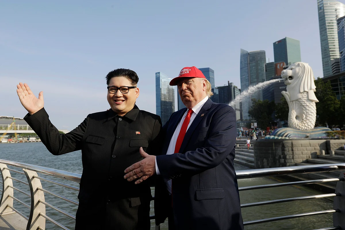 Kim Jong Un Impersonator Snared in Singapore Security Net
