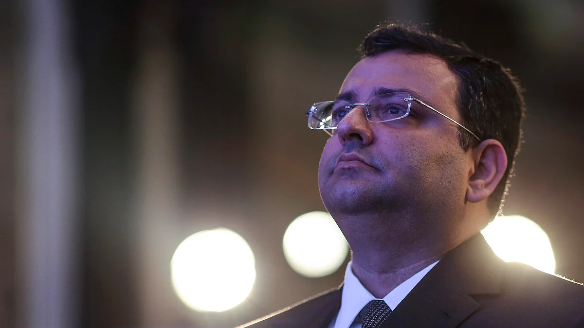 Cyrus Mistry, former chairman of Tata Group, in Mumbai, India. (Photographer: Dhiraj Singh/Bloomberg)