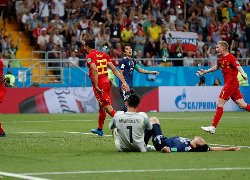 Japan vs Belgium’s Blockbuster of a Match Leaves Twitter in Awe