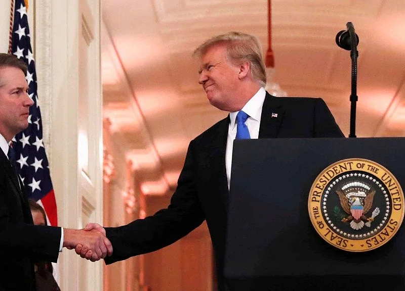 Facing Long Odds on Kavanaugh, Democrats Make It All About Trump