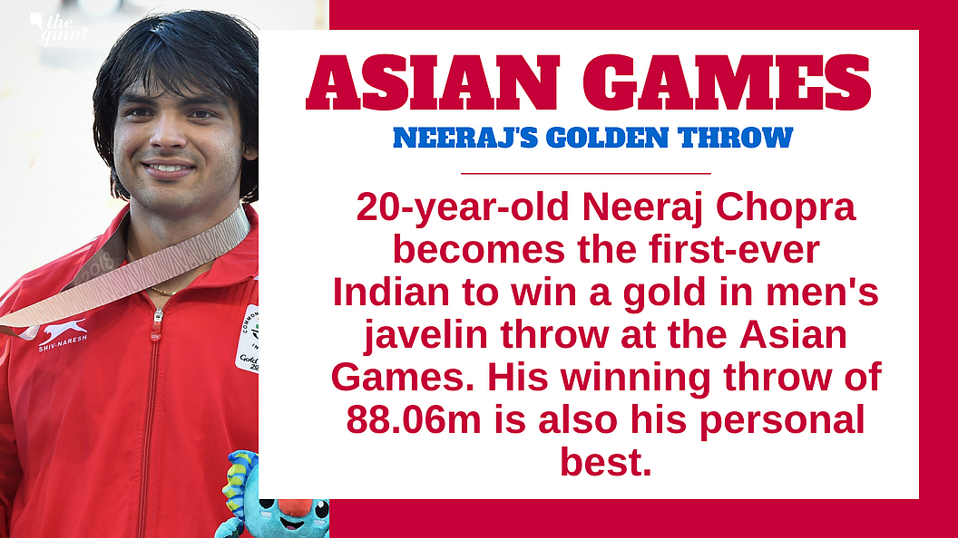 Day 9, Asian Games: Neeraj Wins Gold, Indian Men’s TT Team Win QF