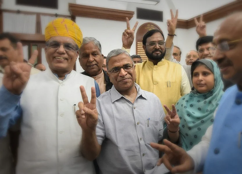 NDA Candidate Harivansh Singh Elected Rajya Sabha Deputy Chairman