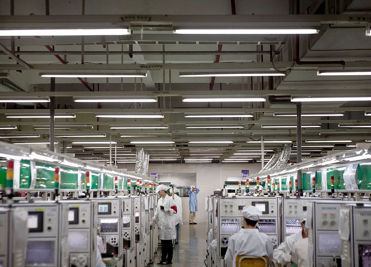 The Makers of iPhones and Laptops Are Prepping for a Trade War
