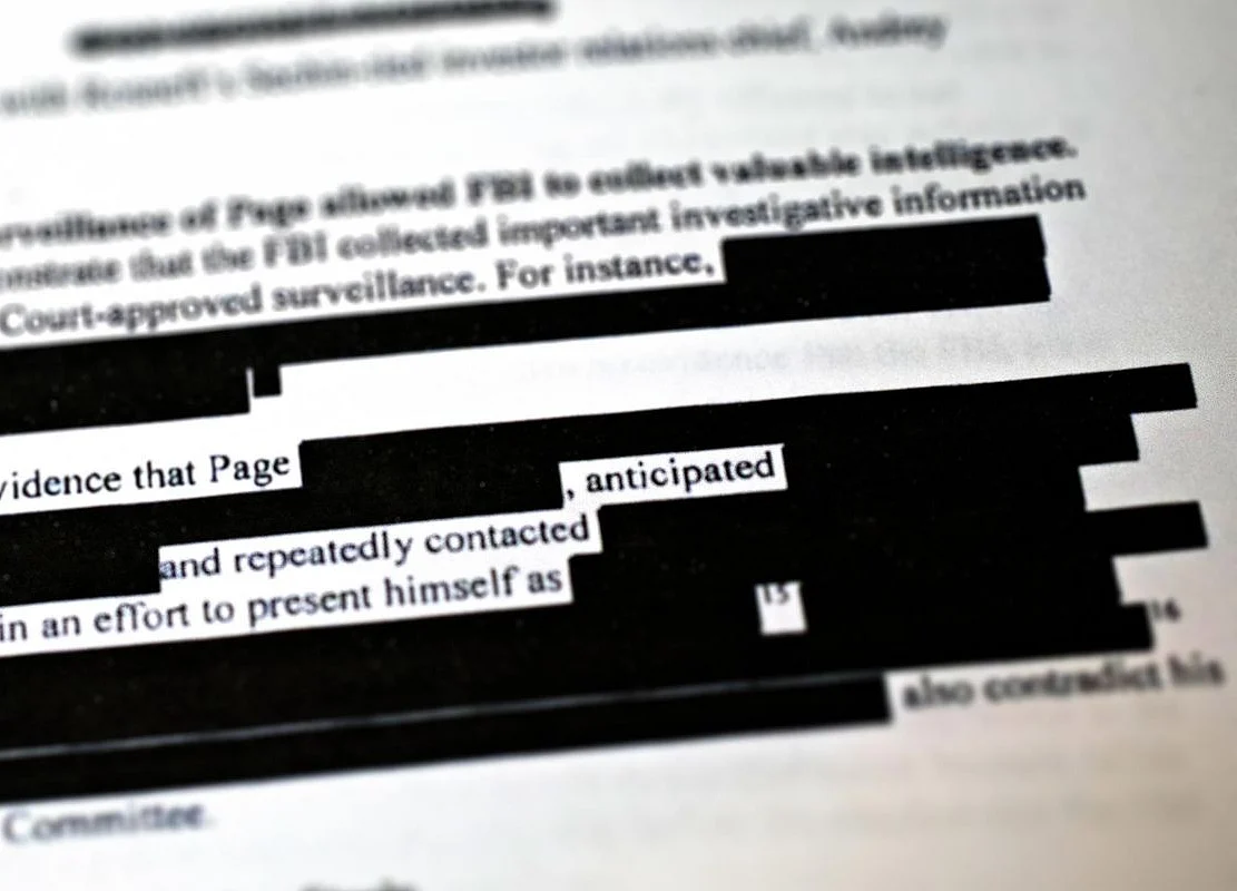 FBI, DOJ Plan Redactions Despite Trump’s Document Order