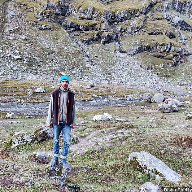 Karan Sharma, 23, talks about the impact of climate change on his livelihood and that of others in his village.
