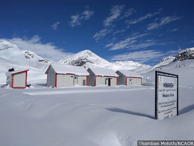 To monitor the changing climate closely, the Indian government has set up a high-altitude station named Himansh in Spiti at an altitude of 13,500 feet.