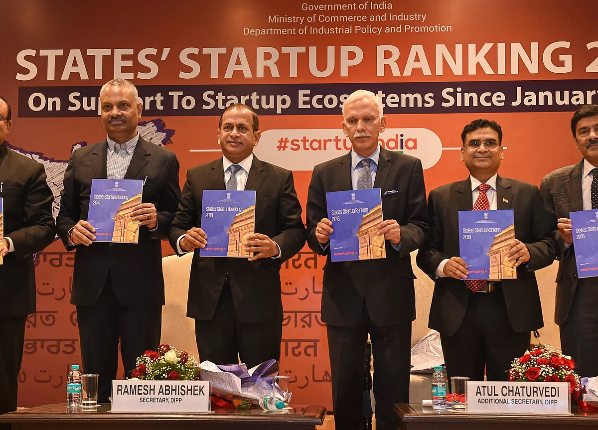 Gujarat Tops India’s Startup Rankings