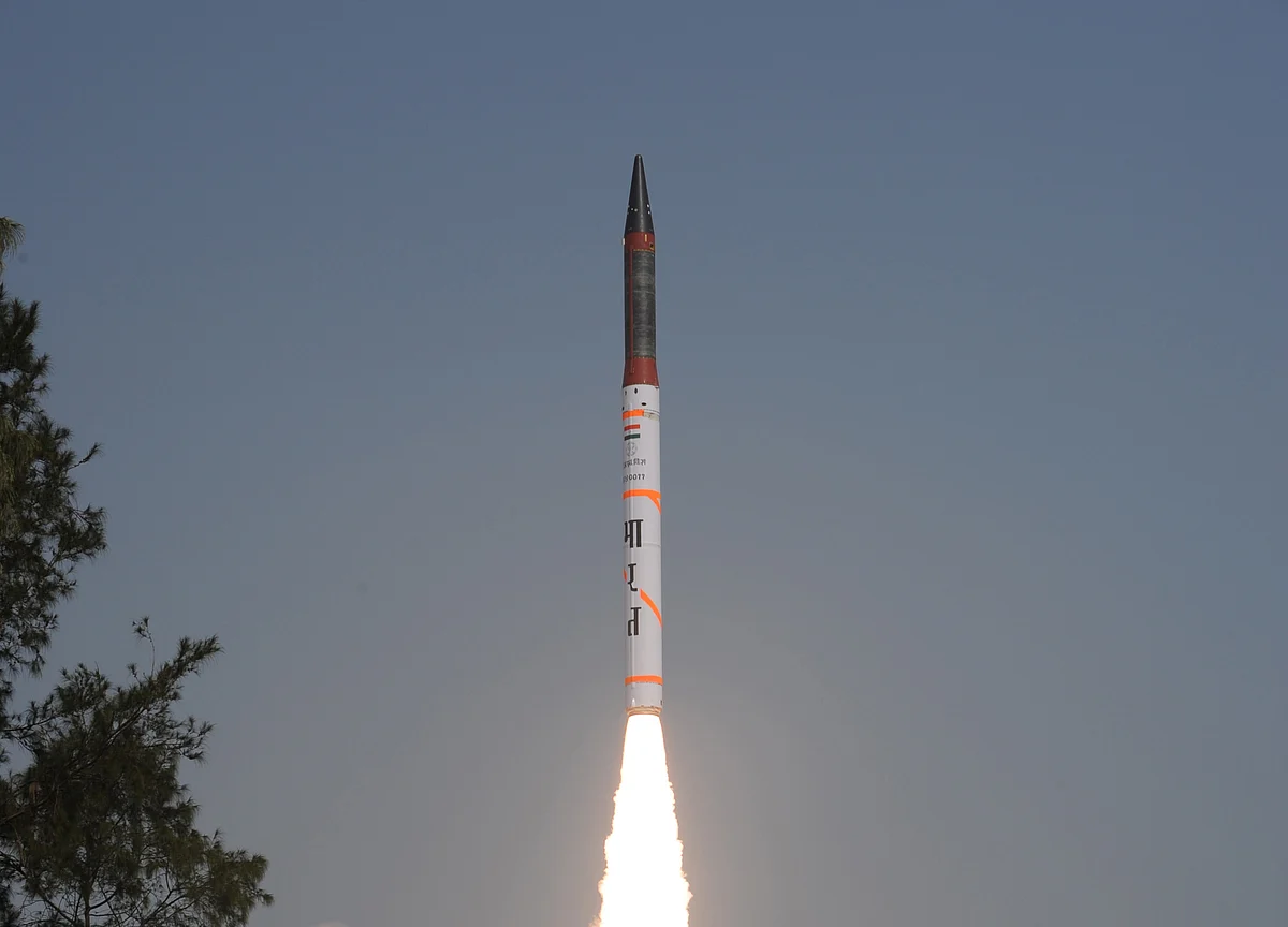 Nuclear-Capable Agni-IV Missile Successfully Test-Fired