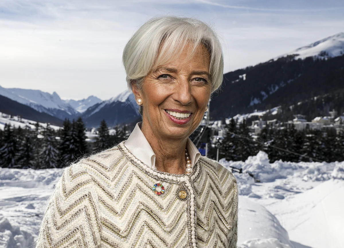 Christine Lagarde Compared the World Economy to a Cross-Country Skier