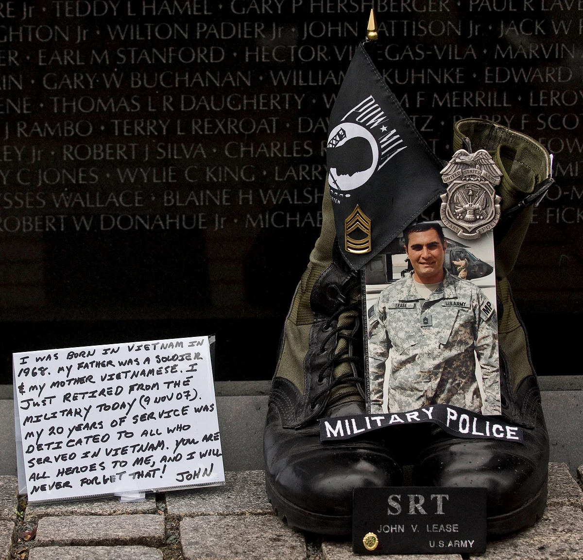 The Vietnam Memorial in Washington, D.C., U.S. (Photographer: Mannie Garcia/Bloomberg)