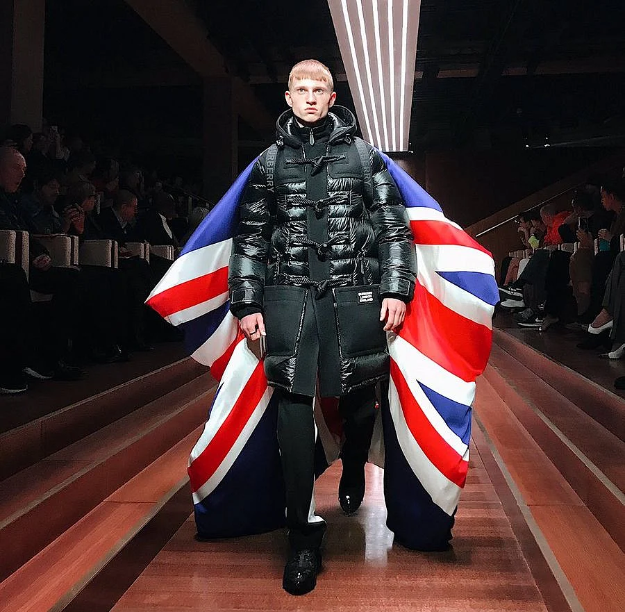 Burberry’s Fractured Fashion Show Is a Fit for Brexit Britain