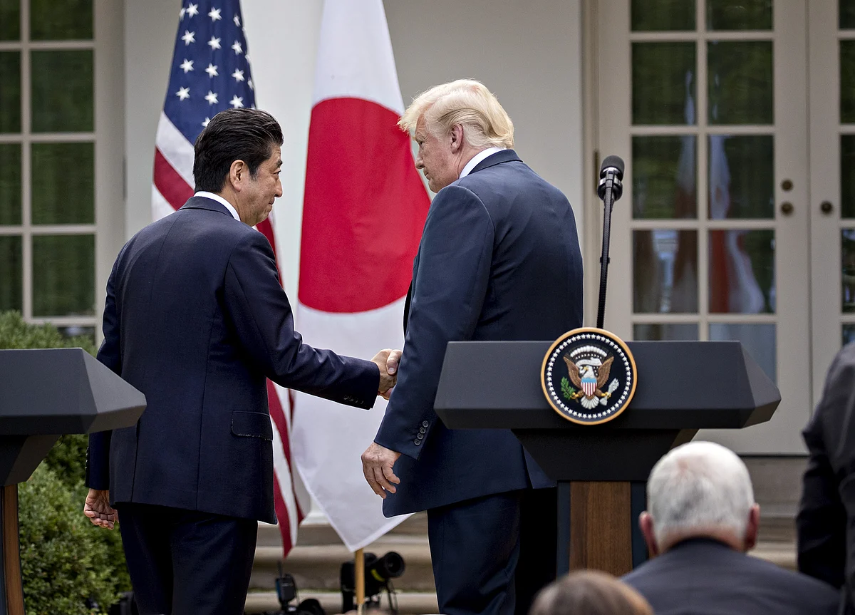Japan's Abe Declines to Say If He Backed Trump for Nobel Prize