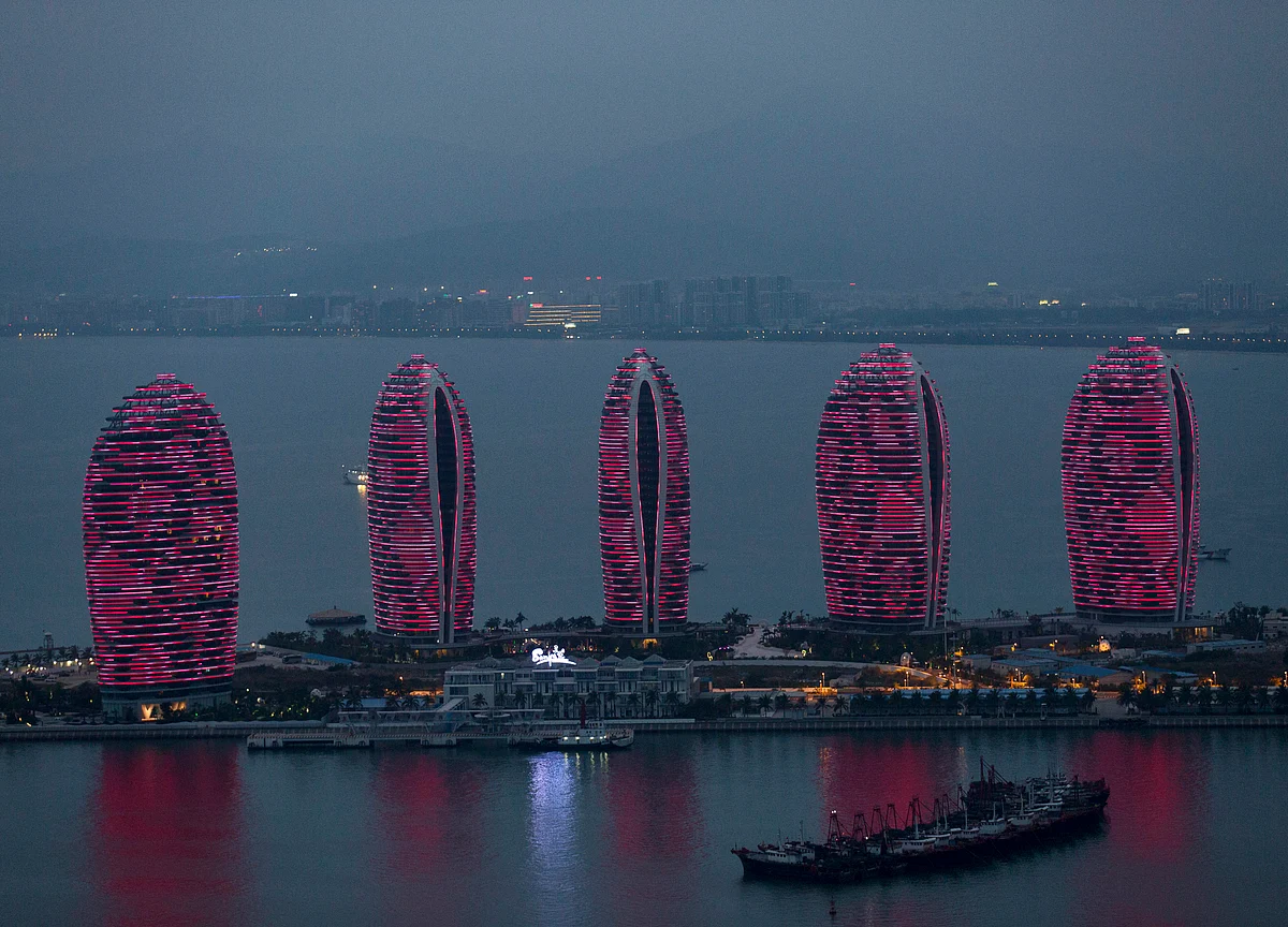Dubai Has Palm Islands, But China Has a Sun, Moon, and Flower
