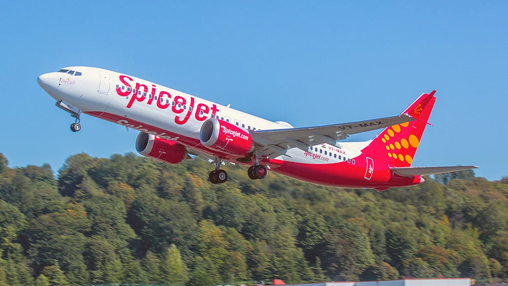 <div class="paragraphs"><p>A SpiceJet Boeing 737 Max aircraft. (Source: Boeing)</p></div>