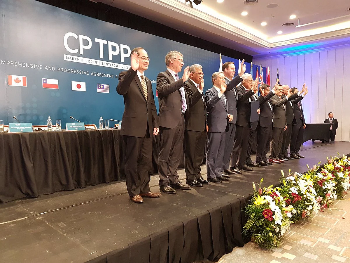 The signing ceremony of the CPTPP on March 8, 2018. (Photograph: Chile MFA)