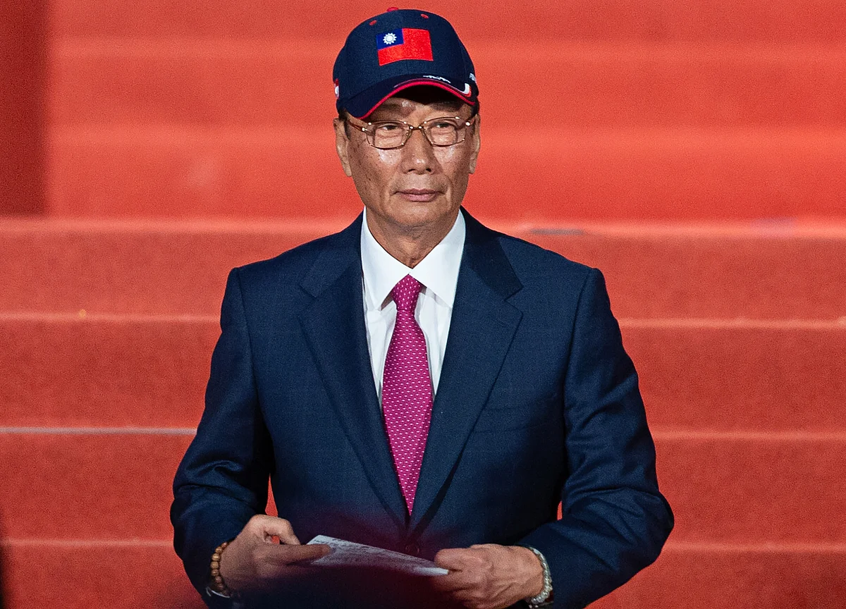 Foxconn Billionare Gou Stumbles in Bid for Taiwan’s Presidency