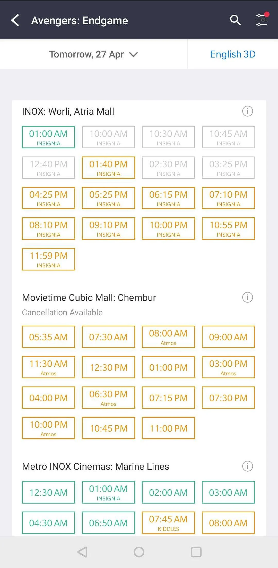 Avengers Endgame: Multiplexes Do ‘Whatever It Takes’ To Draw Crowds