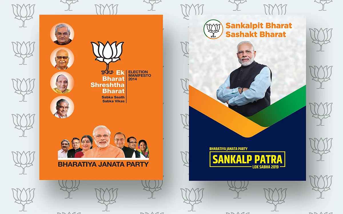 How BJP’s Poll Promises Changed Over Five Years