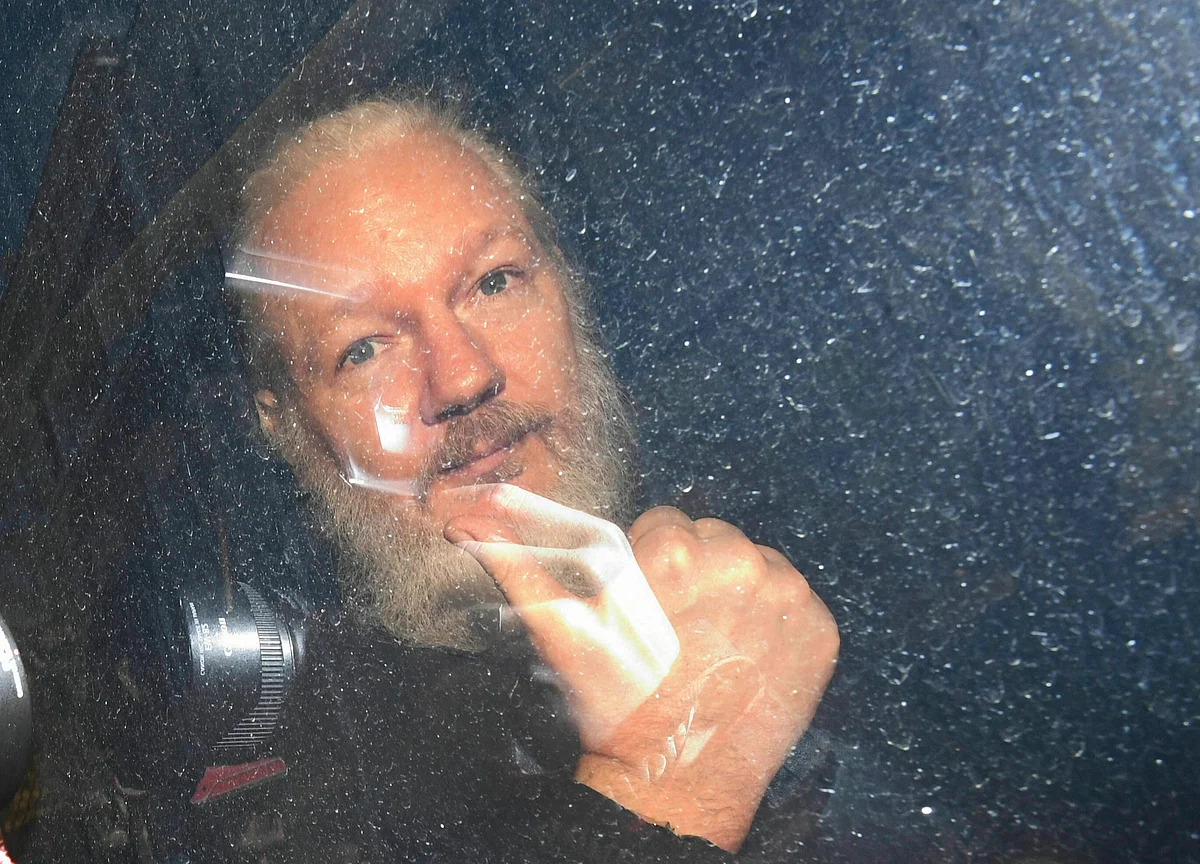 Julian Assange Sentenced to 50 Weeks in U.K. Prison for Jumping Bail