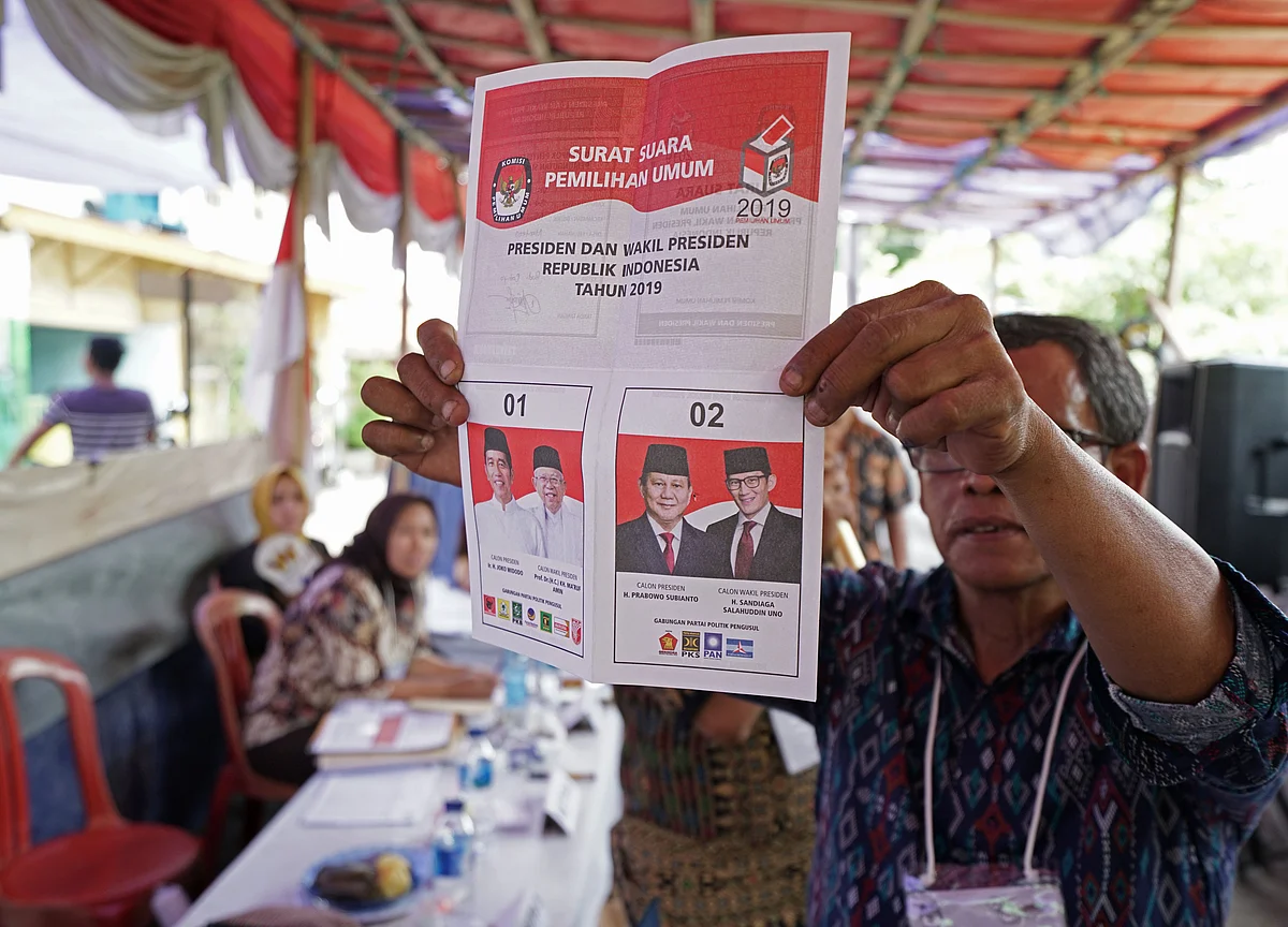 Indonesia Is a Country Divided as Both Candidates Claim Victory