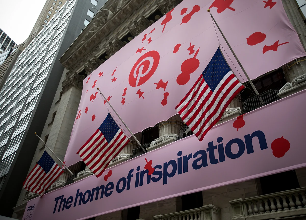 Pinterest Soars in Debut in 2019's Second-Biggest U.S. IPO