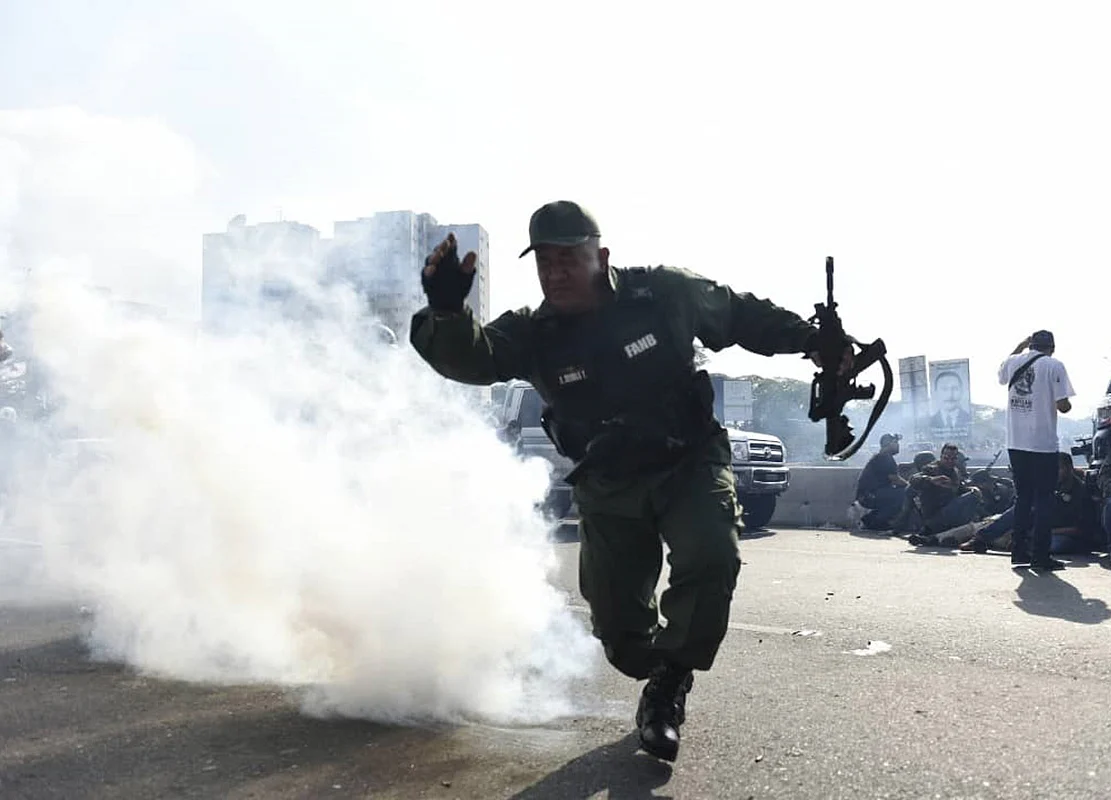 Guaido Returns to Clashes in Venezuela After Meeting Trump