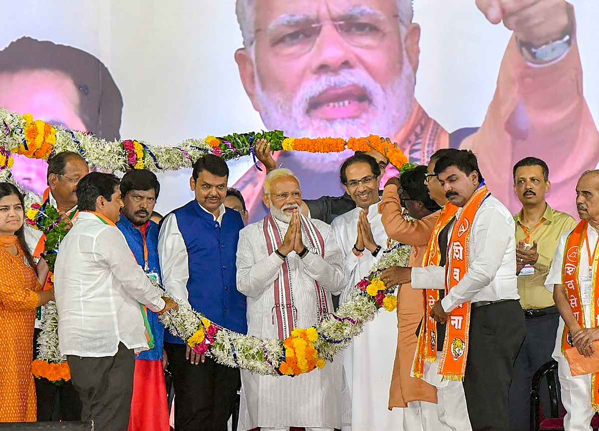 Elections 2019: Only Question For BJP Is If It Can Better Its Own Tally From 2014, Says Modi In Mumbai