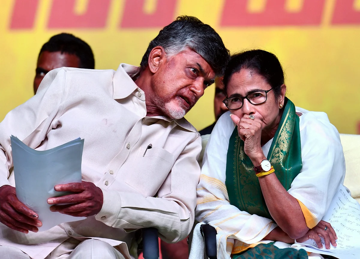 Elections 2019: Chandrababu Naidu To Meet Mamata Banerjee In Kolkata Today