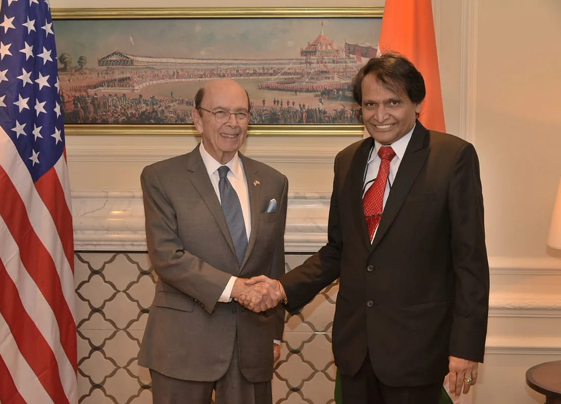 Suresh Prabhu, Wilbur Ross Discuss E-Commerce Policy And Data Localisation In Meet