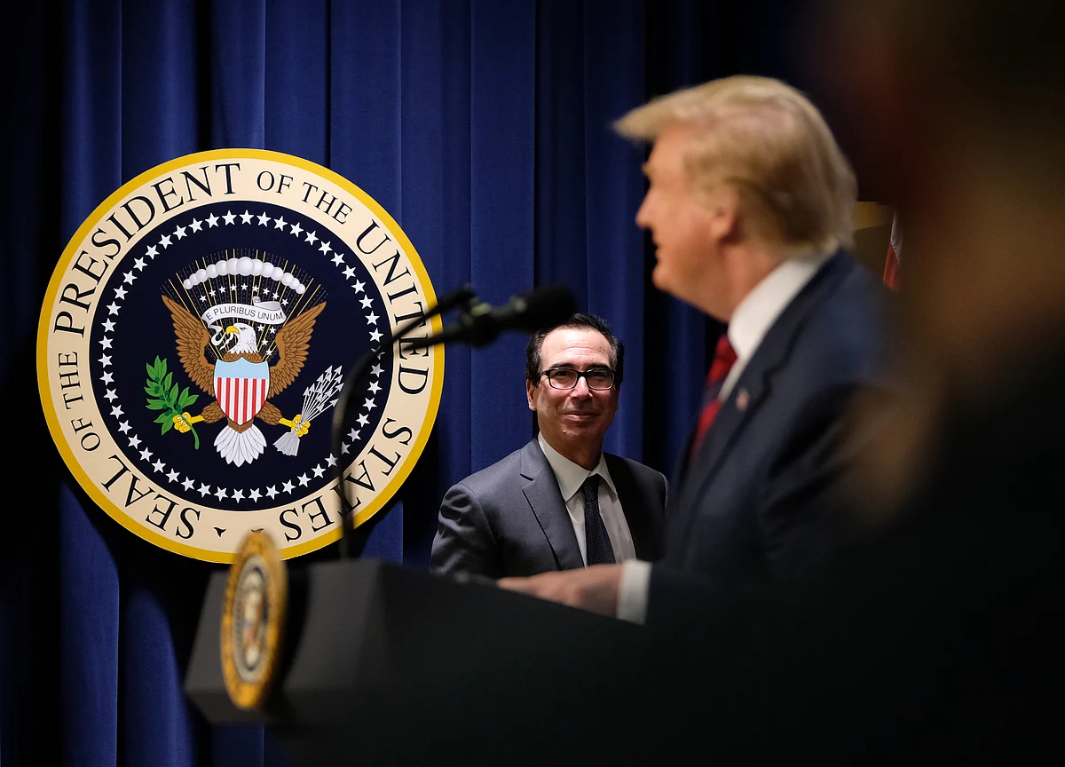 Mnuchin Rejects House Democrats' Demand for Trump's Tax Returns