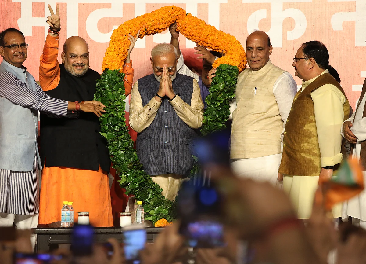 Modi To Meet President In Evening To Stake Claim To Form New Government