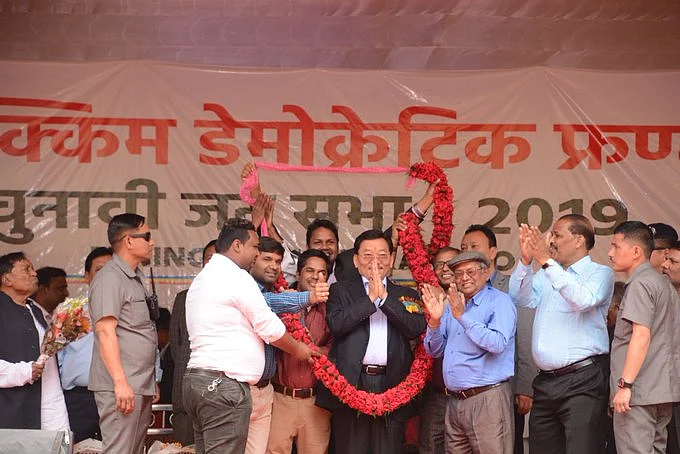 Sikkim Assembly Polls 2019: Sikkim’s Opposition Party Wins Seven Seats, Chief Minister Chamling Wins Two Seats