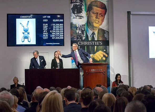 Mnuchin's Art-Dealer Dad Nabs $91 Million Record Koons Bunny