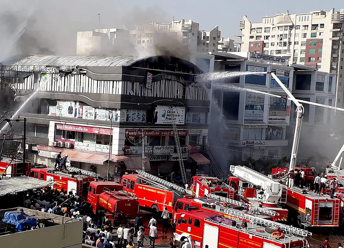 Fire In Surat Kills 20 People, Including 18 Teenagers