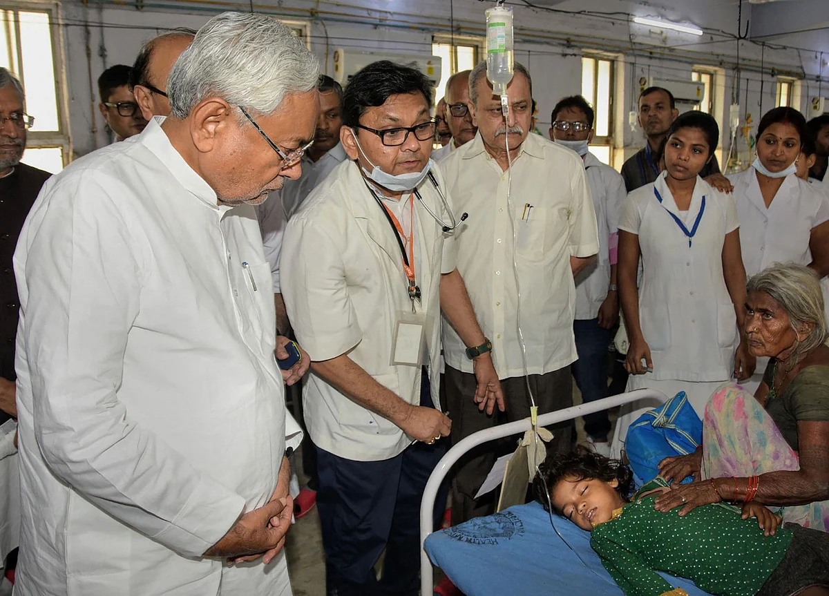 Bihar Children Deaths: Protests Greet Nitish Kumar During Muzaffarpur Hospital Visit
