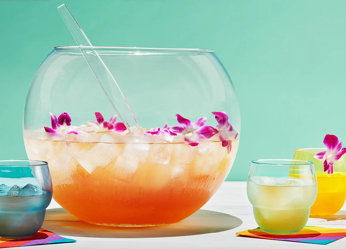 The Perfect Punch for a Gay Pride Party Combines Vodka and Rosé