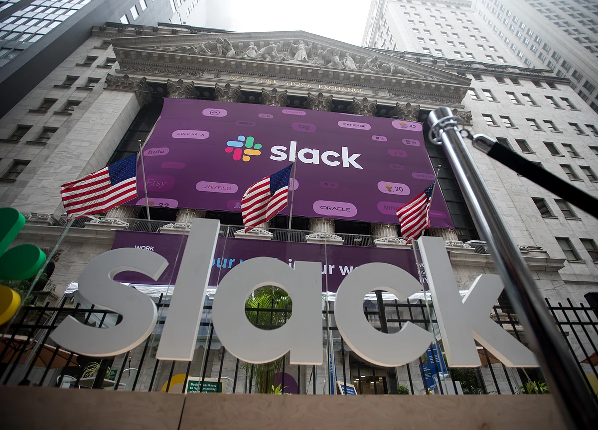 Slack Tops $19 Billion Value in Trading Debut After Shunning IPO