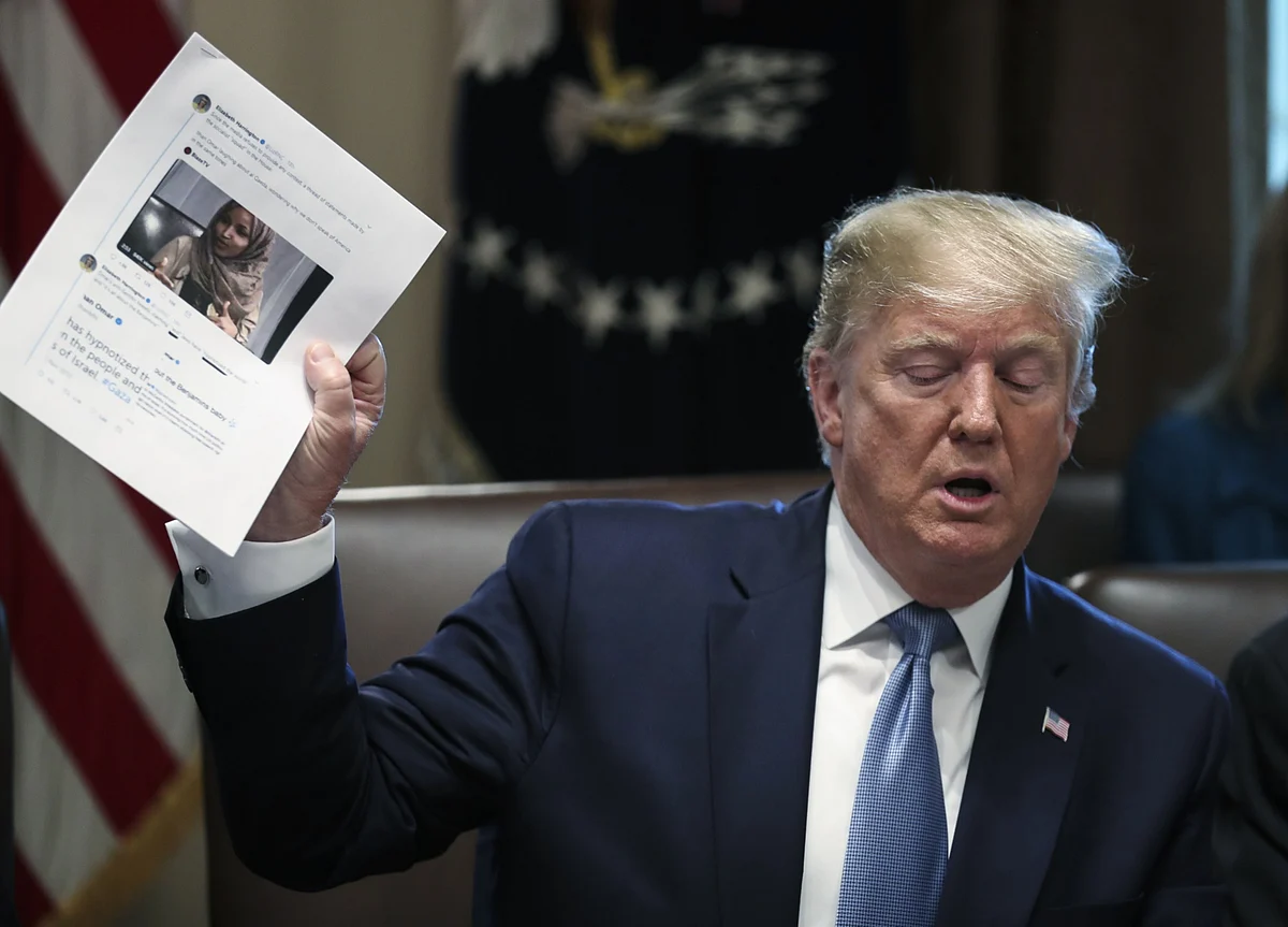Trump Says ‘Incredible Patriots’ Attended His ‘Send Her Back’ Rally
