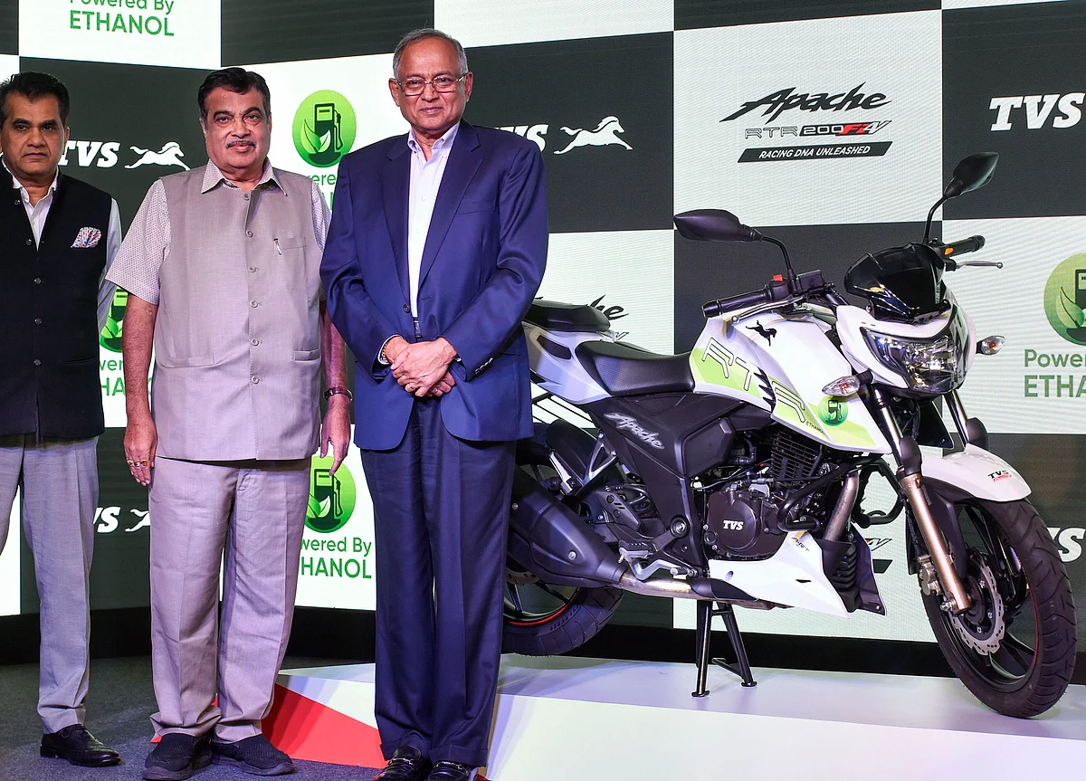 TVS Motor Company Launches Ethanol-Powered Bike