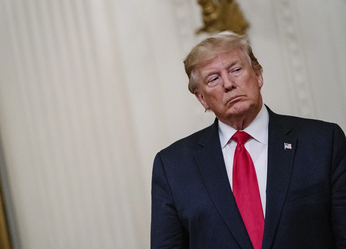 Trump Edges Away From ‘Send Her Back’ Chant That He Helped Spark