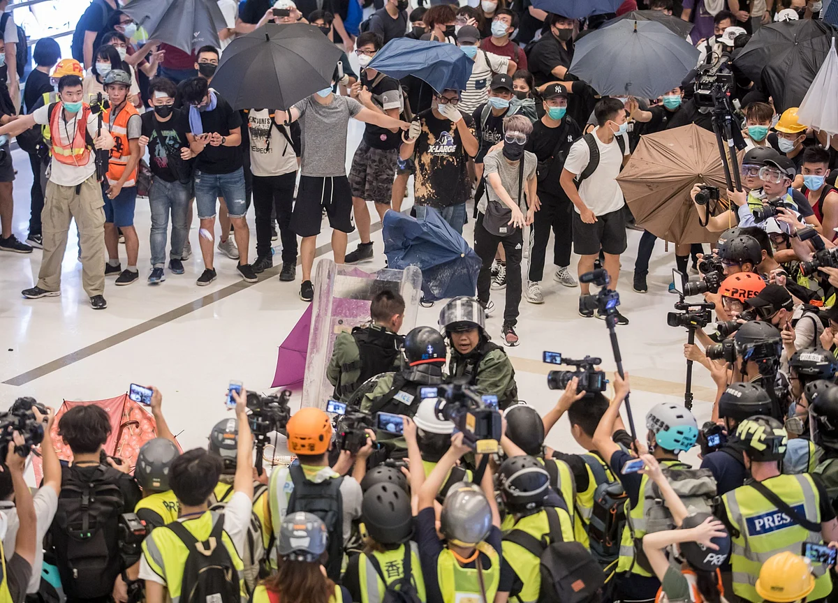 Dozens Arrested as Mass Hong Kong Rally Keeps Heat on Carrie Lam