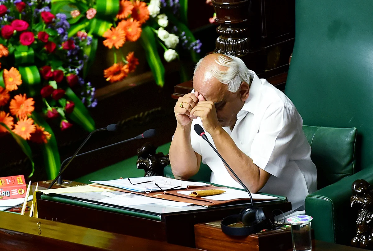 Karnataka Assembly Speaker KR Ramesh Kumar at assembly session at Vidhana Soudha in Bengaluru (Source: PTI)