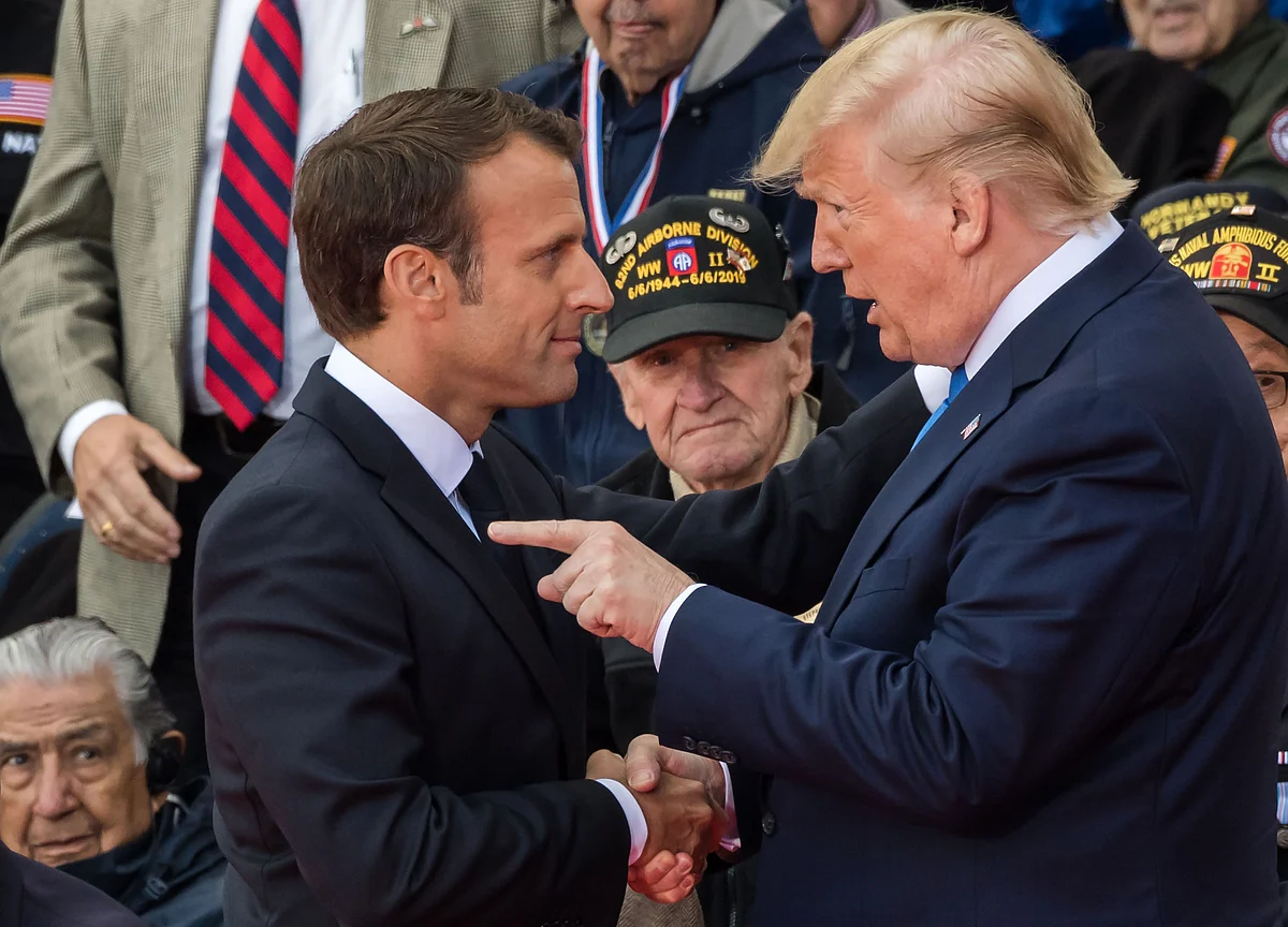 Donald Trump Throws a Tax Bomb at Emmanuel Macron