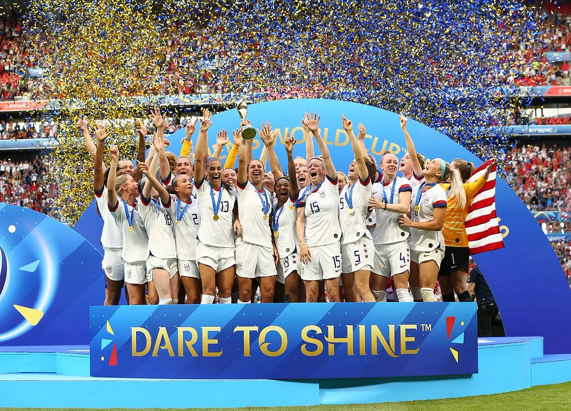 Trump Joins Celebration of Winning U.S. Women’s Soccer Team