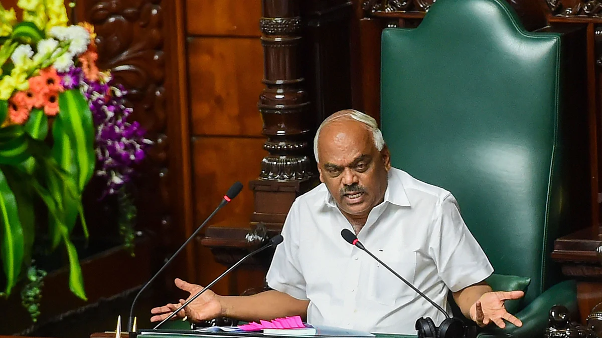 Karnataka Assembly Speaker KR Ramesh Kumar. (Photo: PTI)